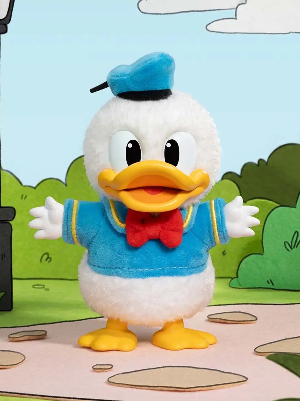 Mickey Family Cute Together Keychain Series Figure - Donald